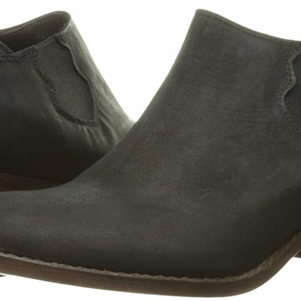 Wolverine Womens Alice Black Leather Ankle Booties
